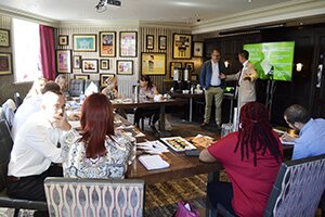 YGAM presenting a workshop on gambling-related harm-prevention