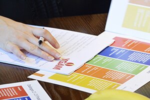 YGAM delivering gambling-related harm-prevention workshops